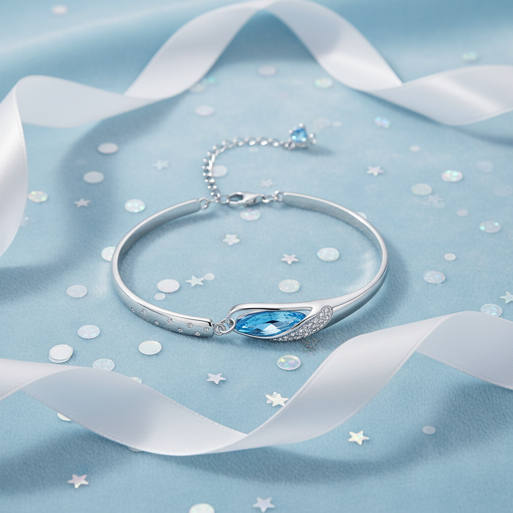 Zodiac Constellation Crystal Bracelet β S925 Sterling Silver, Twelve Signs - Eterna