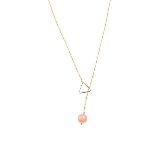 Minimalist Sun Pendant Necklace in Sterling Silver with 45cm Chain for Everyday Elegance