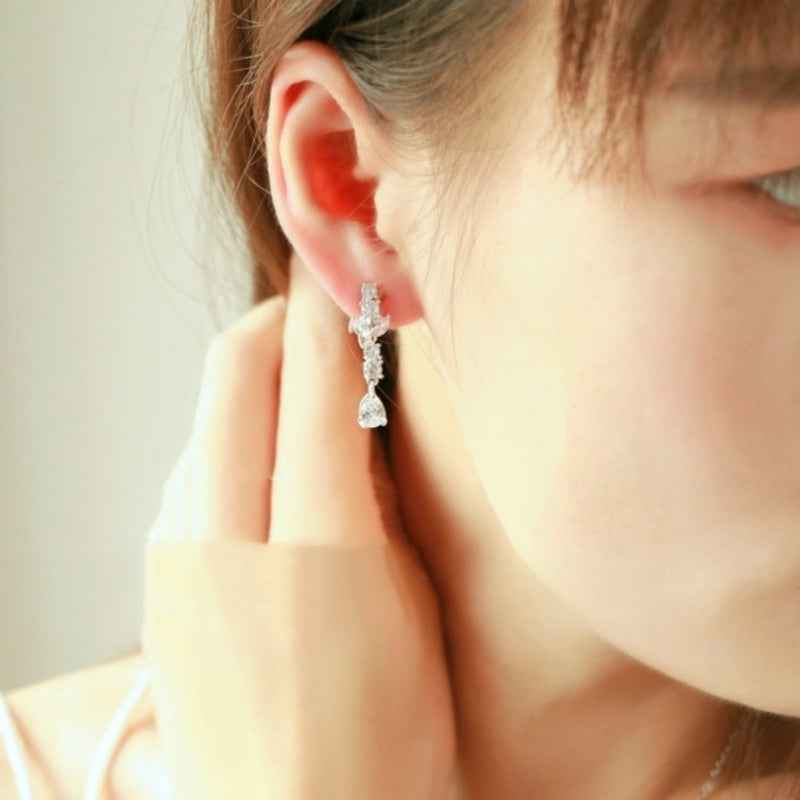 Juliette Bridal Jewelry Set - Elegant Necklace & Earring Bridal Set