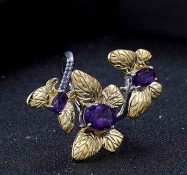 Amethyst Flutter Collection - Elegant Amethyst Flutter Jewelry