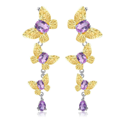 Amethyst Flutter Collection - Elegant Amethyst Flutter Jewelry