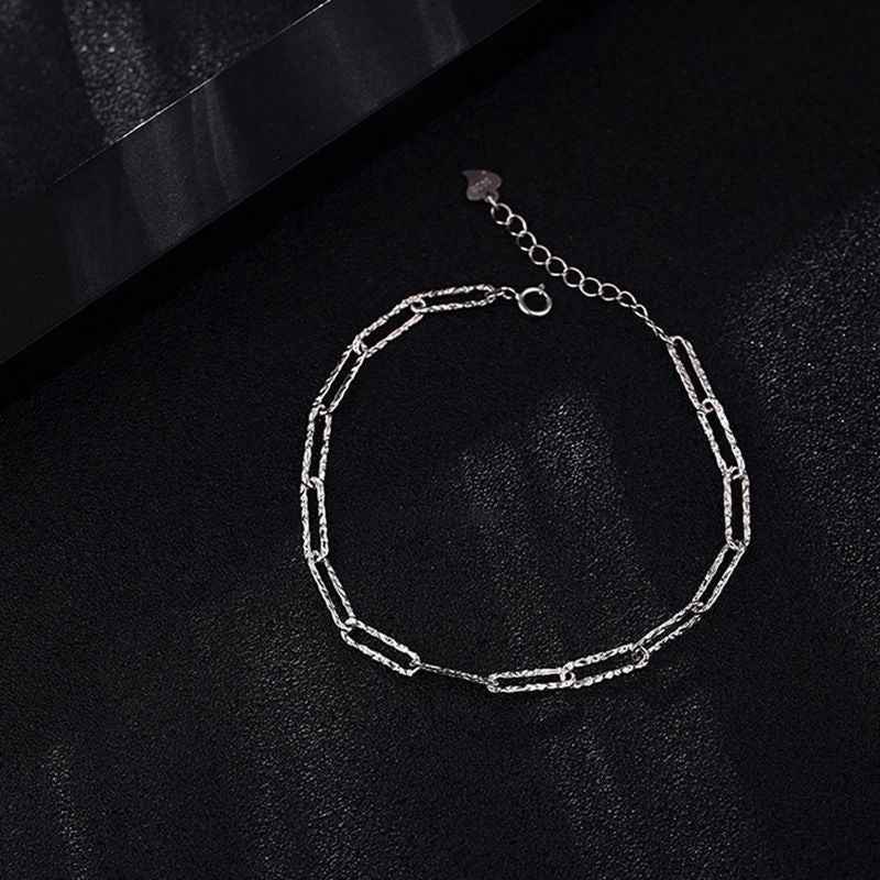 Korean Gypsophila Friendship Bracelet – S925 Silver, Adjustable Gift for Girlfriends