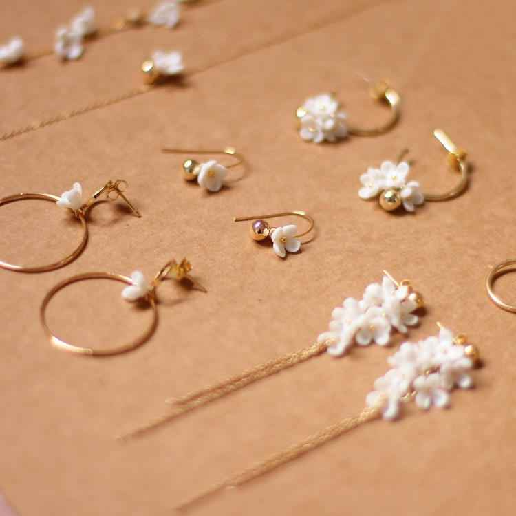 Osmanthus Bone China Jewelry Collection - Exquisite Elegance in Fine Art Jewelry