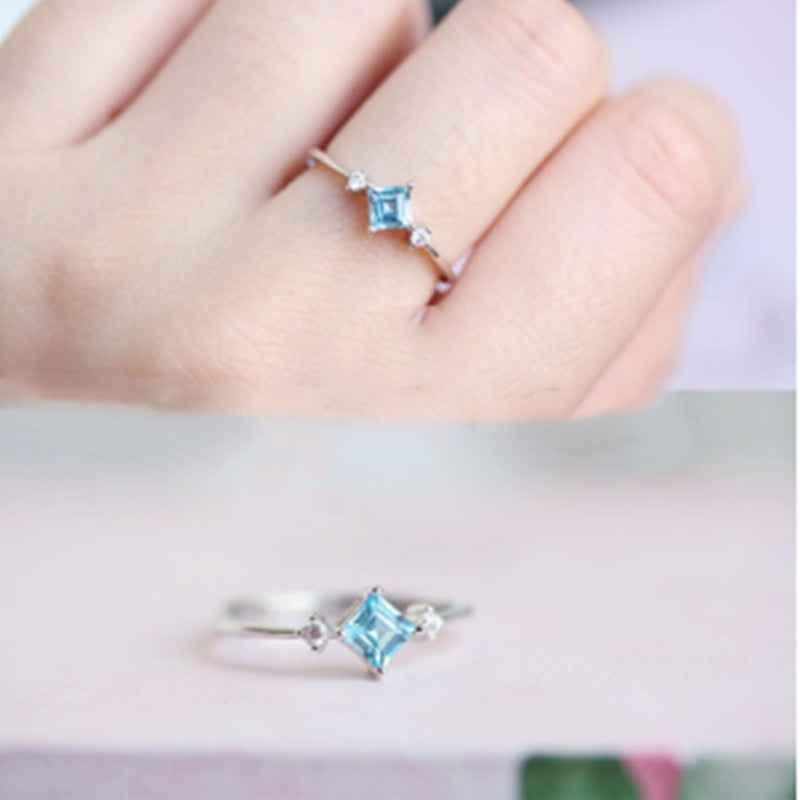 Lilac Princess Silver Ring - Elegant Sterling Silver Jewelry for Every Occasion