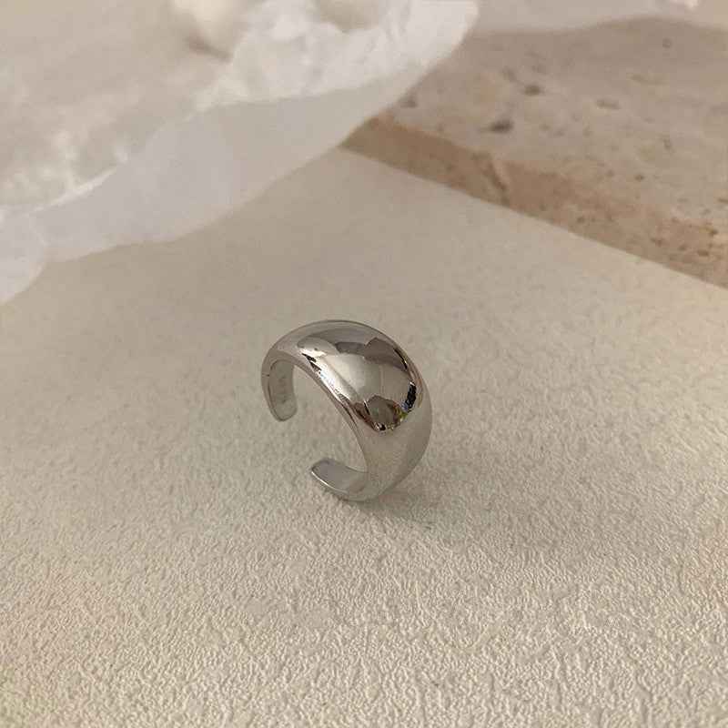 Vintage Circle Chain Tail Ring - Adjustable Crown Pinky Ring | Unisex Trendy Jewelry