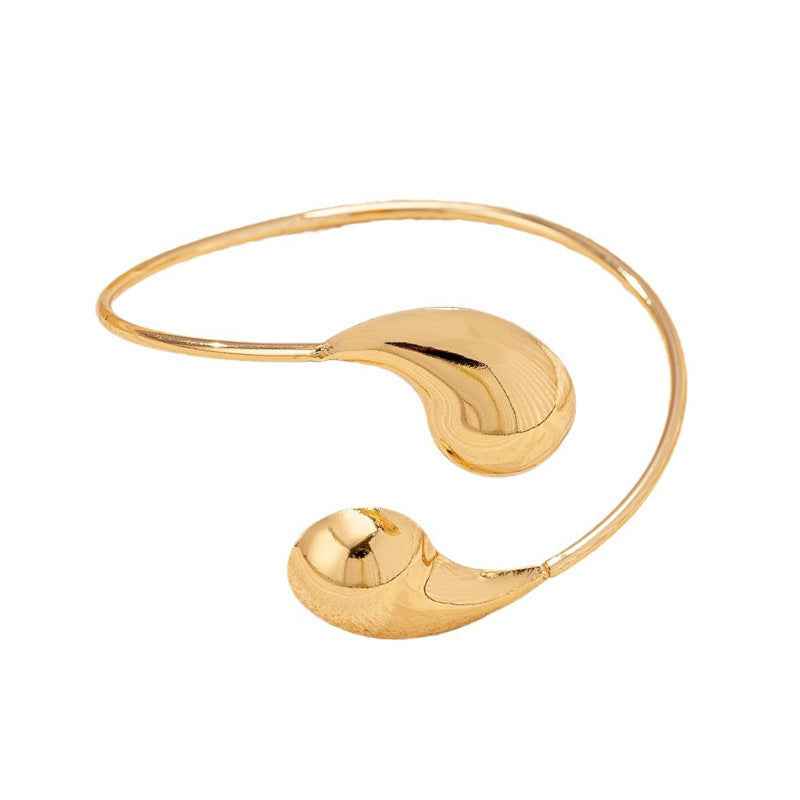 Versatile Water Drop Bracelet – Creative Minimalist Zinc Alloy, All-Match Everyday Style