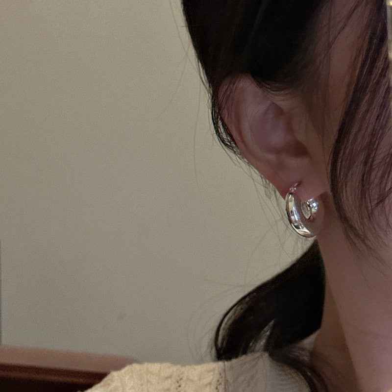 Flower Branch Hook Earrings with Sky Blue Topaz - Gold-Plated 925 Sterling Silver, Nature-Inspired Sky Blue Topaz Earrings