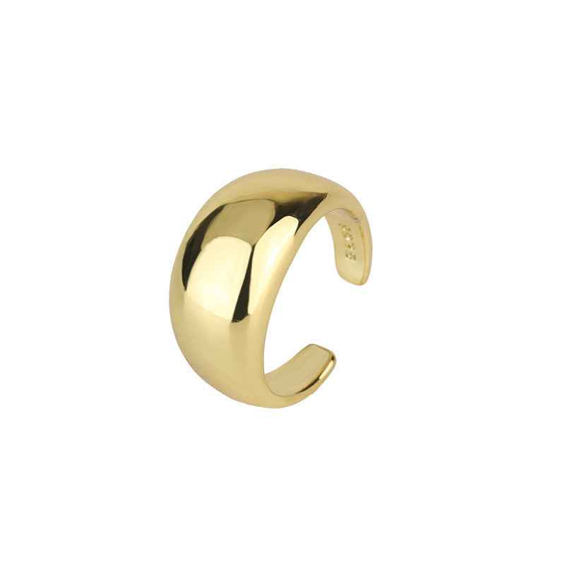 Vintage Circle Chain Tail Ring - Adjustable Crown Pinky Ring | Unisex Trendy Jewelry