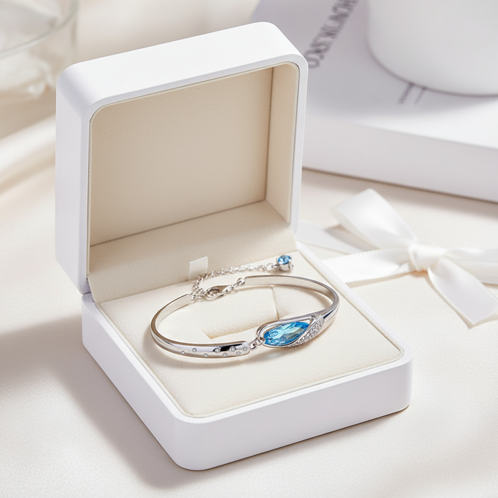 Zodiac Constellation Crystal Bracelet – S925 Sterling Silver, Twelve Signs - Eterna