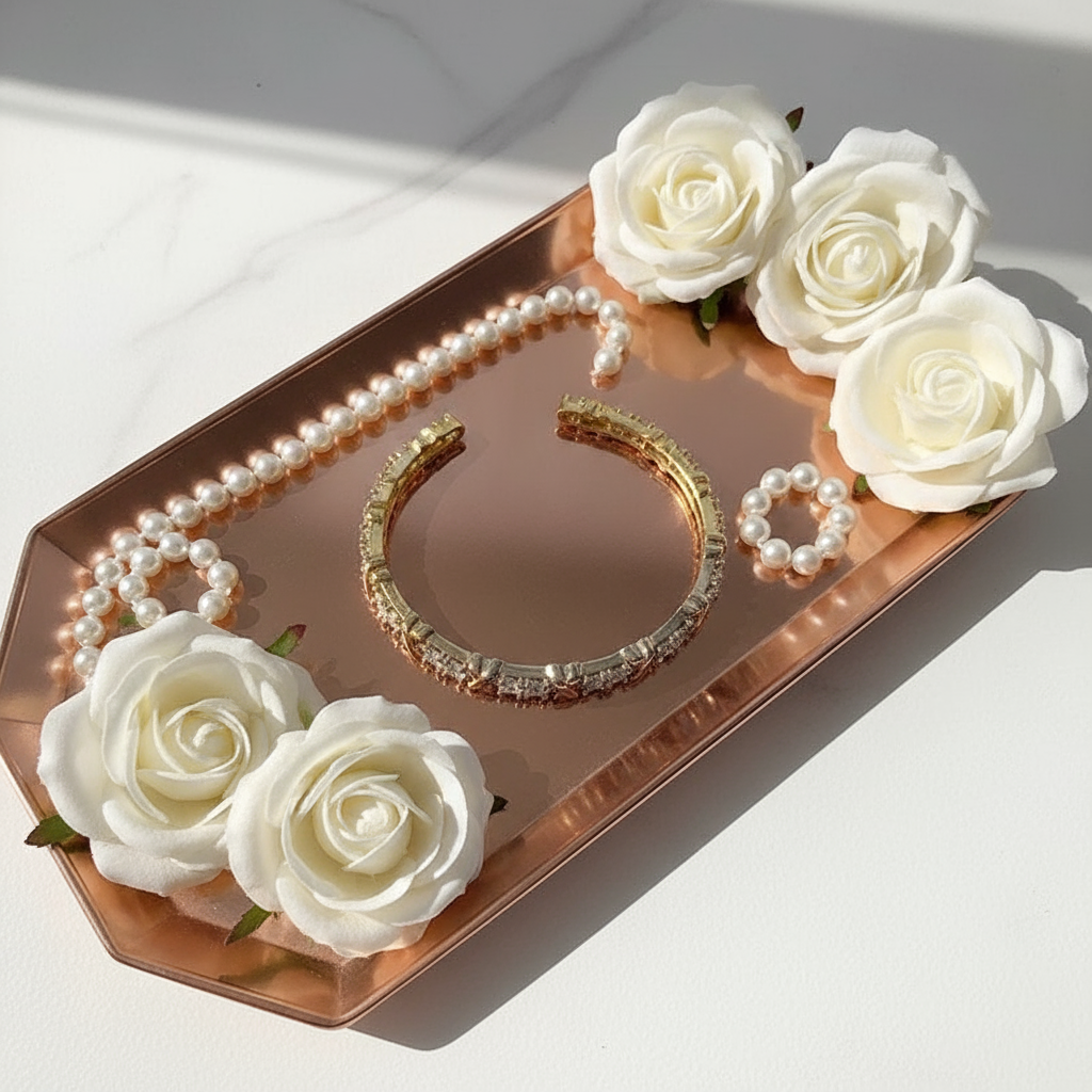 Elegant 'X' Design Cuff Bracelet - Eterna