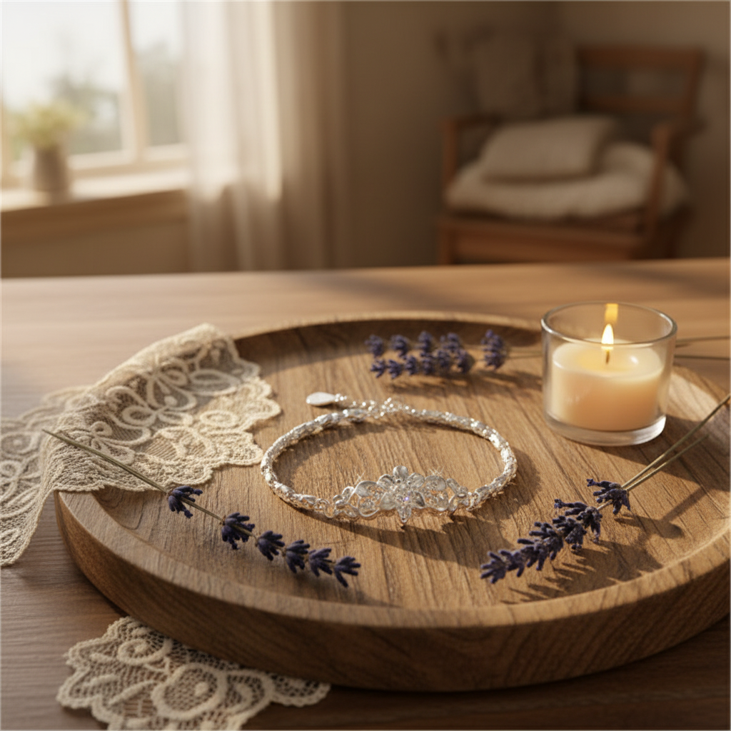 Floral Filigree Bracelet - Eterna