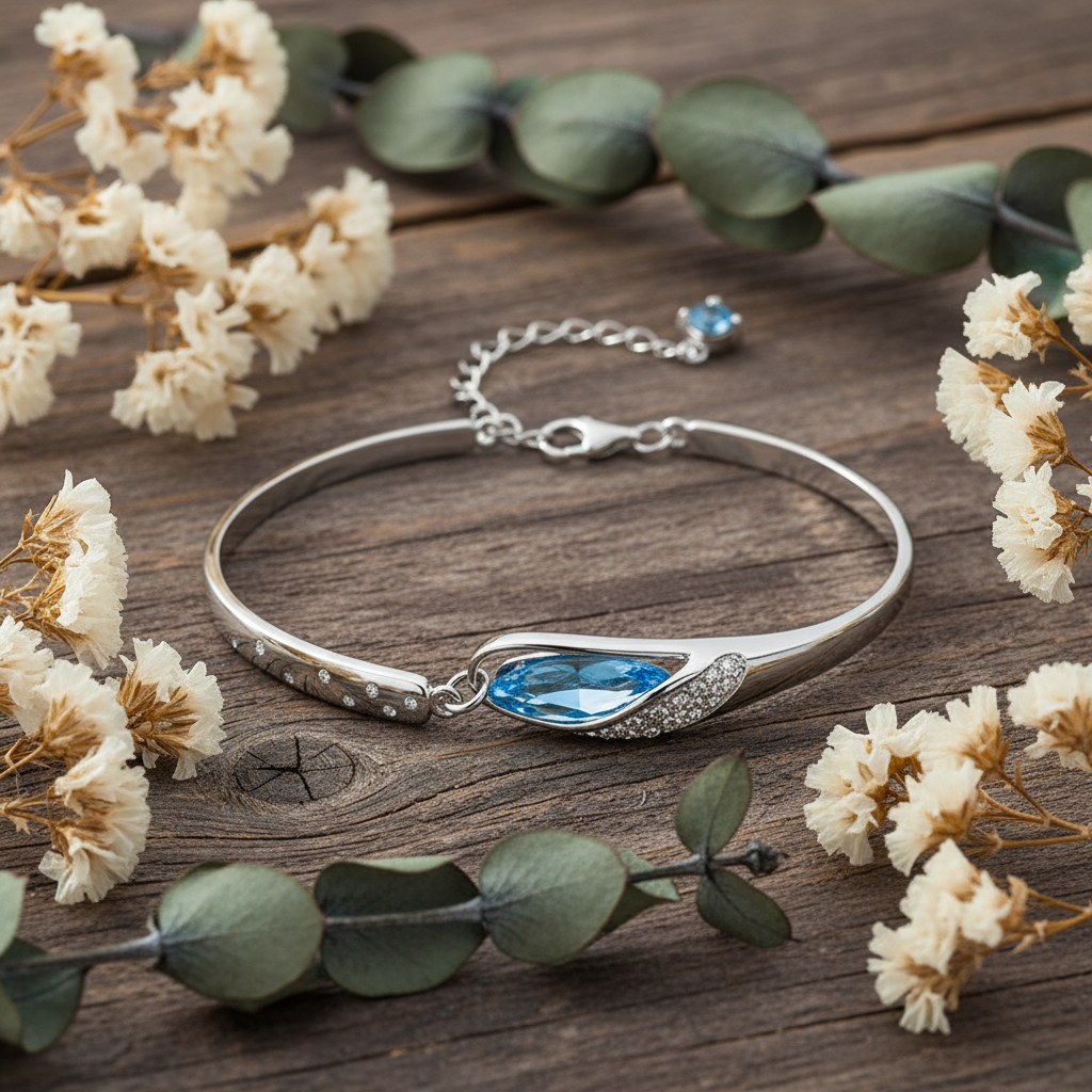 Zodiac Constellation Crystal Bracelet – S925 Sterling Silver, Twelve Signs - Eterna