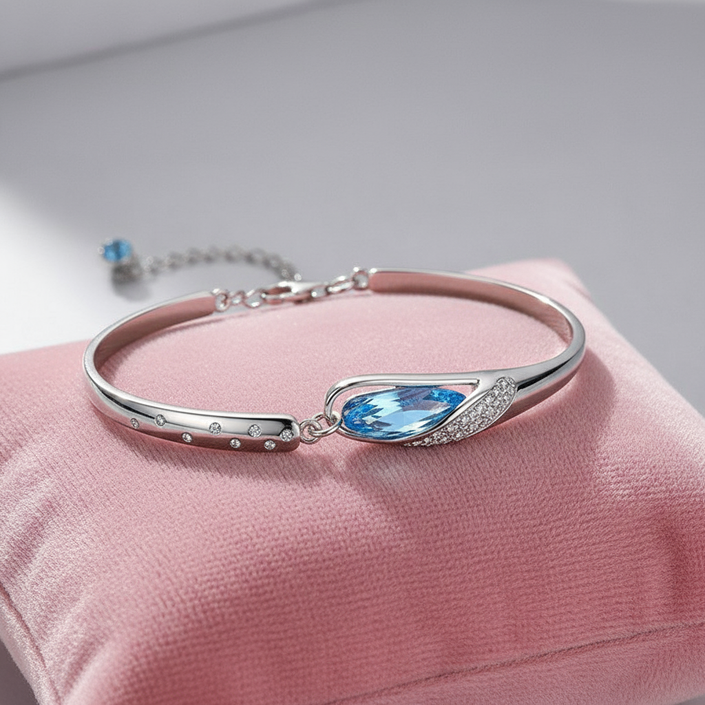 Zodiac Constellation Crystal Bracelet – S925 Sterling Silver, Twelve Signs - Eterna