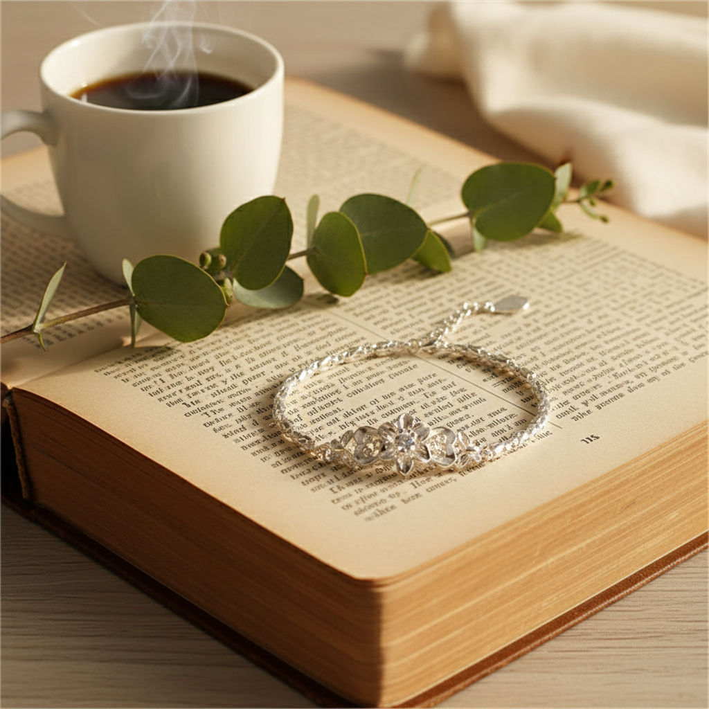 Floral Filigree Bracelet - Eterna